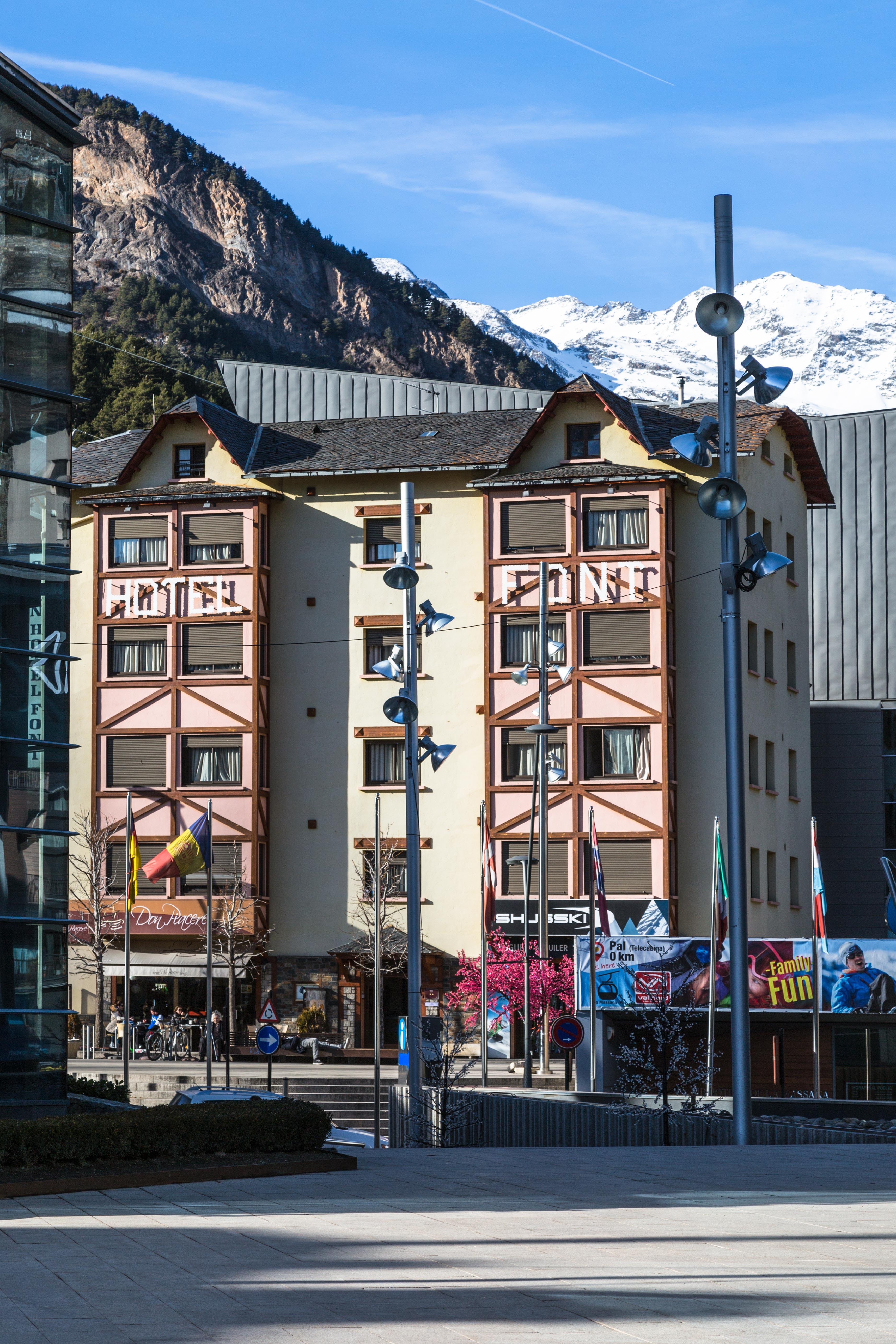 Font Andorra Hostel La Massana Exterior foto