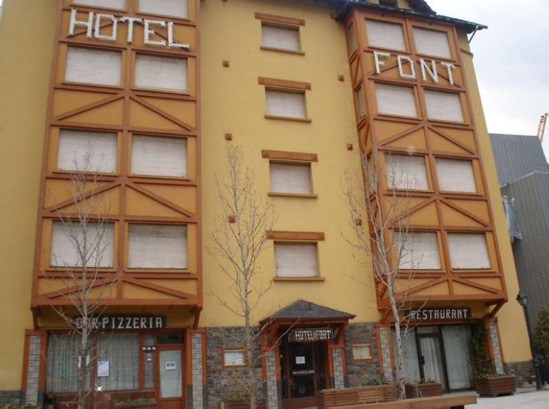 Font Andorra Hostel La Massana Exterior foto